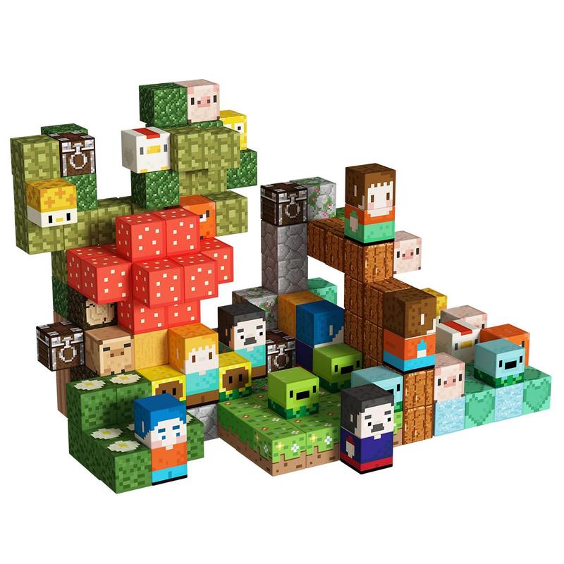 GobiDex Game-based Build My Own Villages Magnetic Blocks Toys in Giftable Package 48 100Pcs