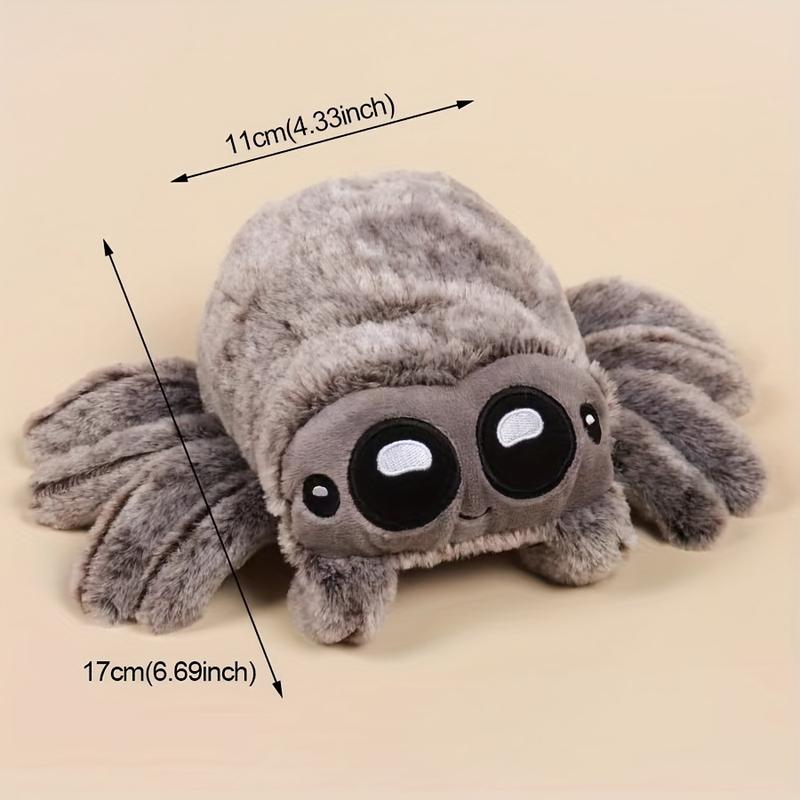 1pc Adorable Spider Plush Toy Puppet Cloth Doll, As Halloween, Chrismas Gift