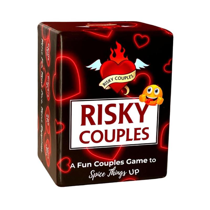 Fun Couples Game, 1 Set Romantic Anniversary & Valentine's Day Gifts, Spicy Dares & Questions Card Game, Gifts for Couple