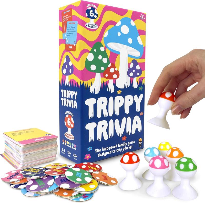 Trippy Trivia - The Fast-Paced Family Trivia Game Designed To Trip You Up!