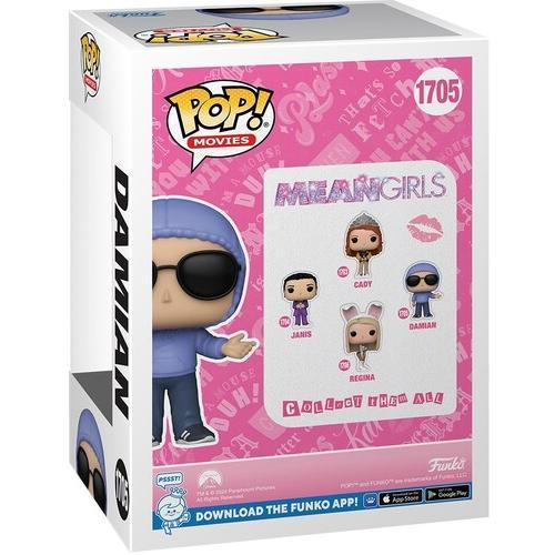 FUNKO POP! Movies: Mean Girls - Damian, 20th Anniversary  [Collectible Figurine Statue Bust] Vinyl figurine statue