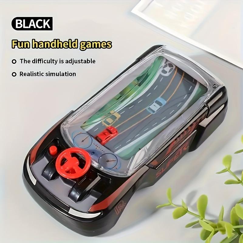 Interactive Steering Wheel Racing Adventure Game-Plastic Track with 3D Racing, Thinking Skills Development Toys, Suitable for Children Aged 3-6, Enhance Parent-Child Interaction,(1 Piece, without Battery)