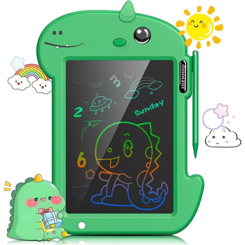 LCD Writing Tablet for Kids 8.8 Inch Toddler Toys for 3 4 5 6 7 8 Year Old Boys Girls Toys Drawing Pad Dinosaur Toys for Toddlers Doodle Board Drawing Tablet Birthday Christmas Gifts (Green)