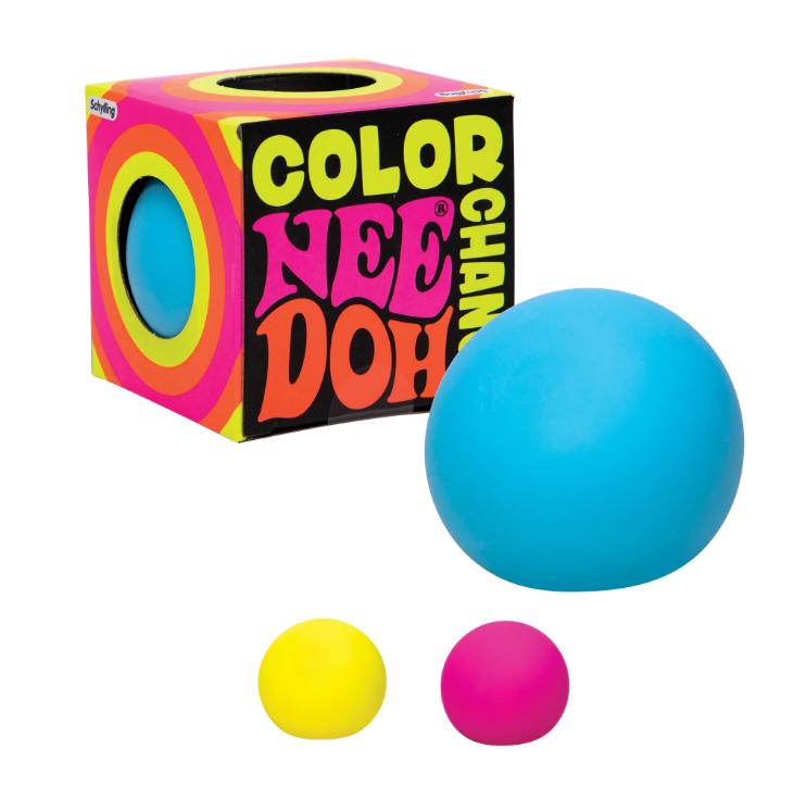 NeeDoh Color Change, Novelty Fidget Toy, Multiple Colors, Children Ages 3+