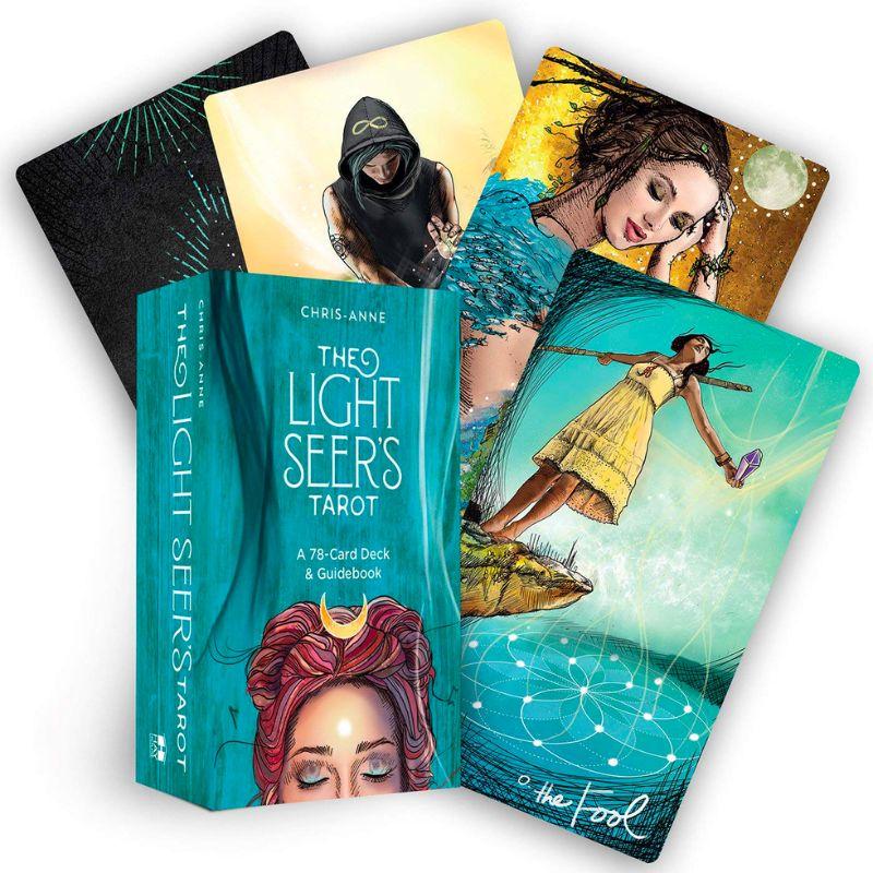 The Light Seer's Tarot Cards - A Contemporary, Boho, and Intuitive Style 78-Card Deck - Games & Puzzles