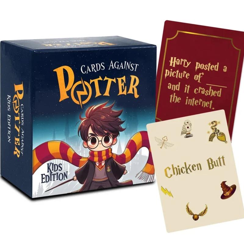 Potter Card Game For Kids, Adults, Game Nights, Gift- 250+ Cards for Age 7 and Above