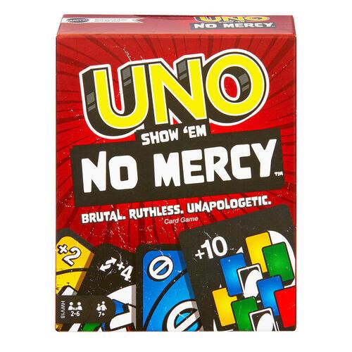 UNO NO MERCY PLUS 210 card game upgrade for adults and kids, UNO +100 difficult rules, UNO card game TOP BOARD GAME