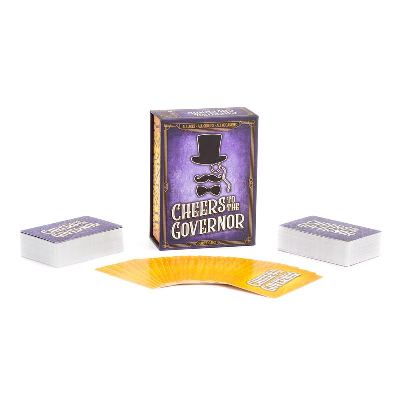 Cheers To The Governor: Party Card Game For Family Game Night 200 Cards For All Ages All Groups All Occasions