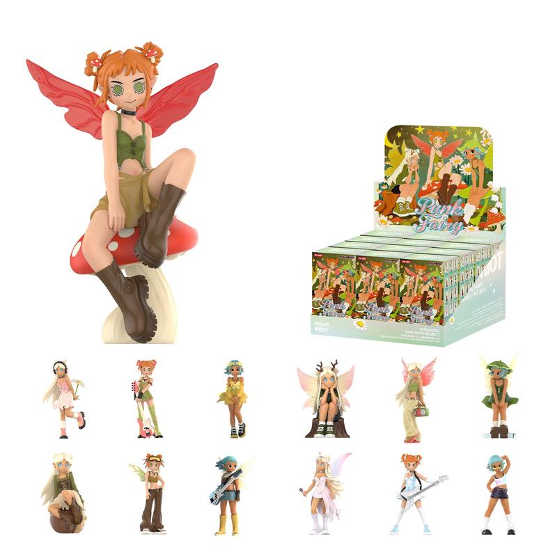 Peach Riot Punk Fairy Series Figures, Blind box, Mystery Box