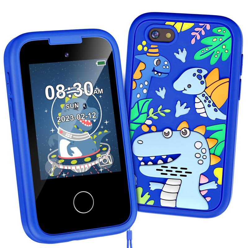 Kids Smart Phone for Girls - Educational Toy Cell Phone for Ages 3-10, Dual Camera, Games, Music Player - Perfect Christmas and Birthday Gift