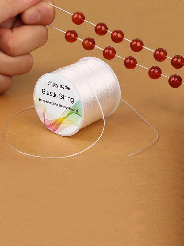 Elastic Bracelet String Cord Stretch Beads Cord, Diy Jewelry Making Supplies, Bracelet Necklace Making Supplies for Women & Girls