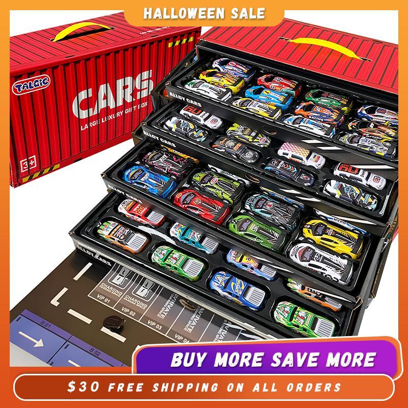 48 PCS Alloy Cars & Race Cars collection toy for boy and girls, best choice of Christmas gift