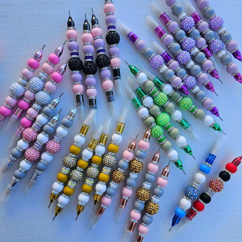 Wax tip beaded crafters pen for Rhinstoning Diamond painting Nail art Rhinstone picker