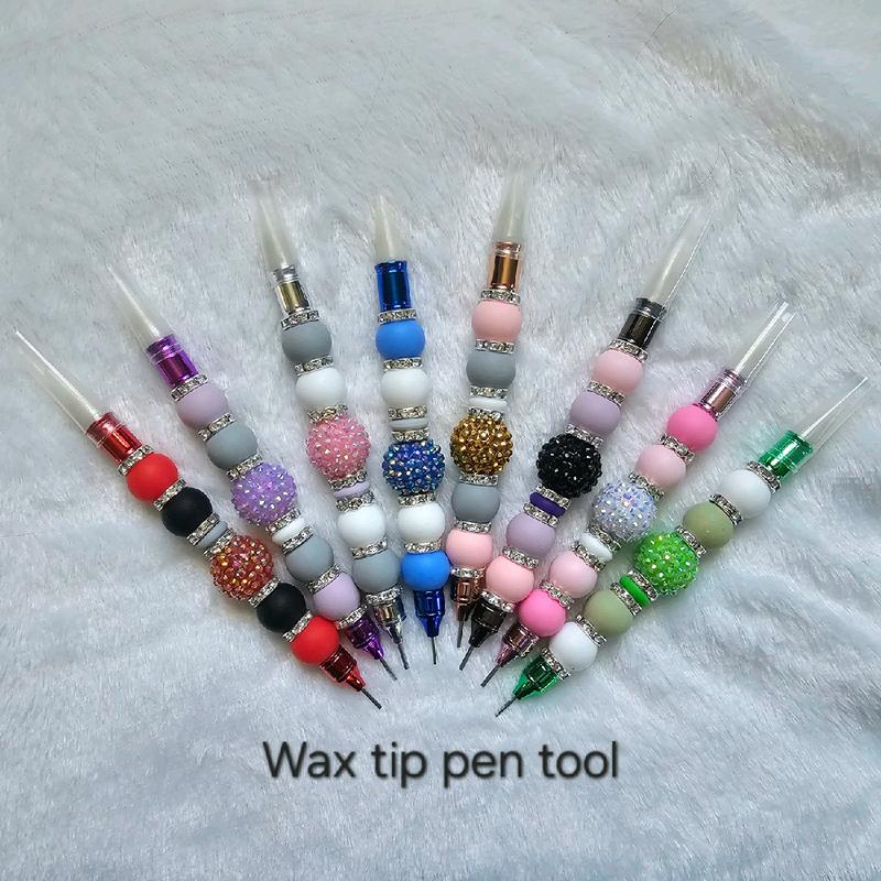 Wax tip beaded crafters pen for Rhinstoning Diamond painting Nail art Rhinstone picker