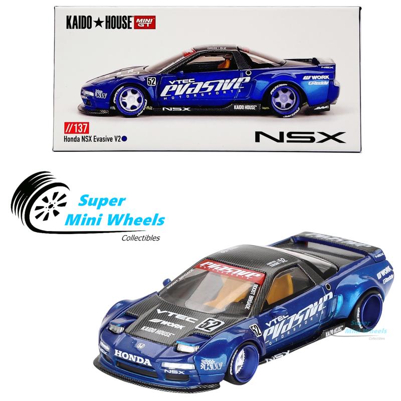 Mini GT x Kaido House 1:64 Honda NSX Evasive V2 KHMG137