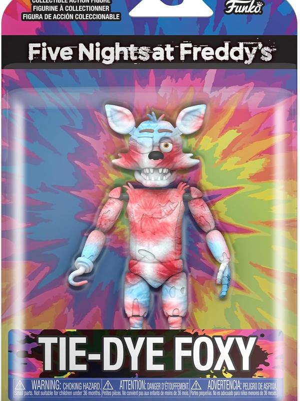 Funko Pop! Action Figure: Five Nights at Freddy's, Tie Dye- Foxy, Classic & Novelty Toy