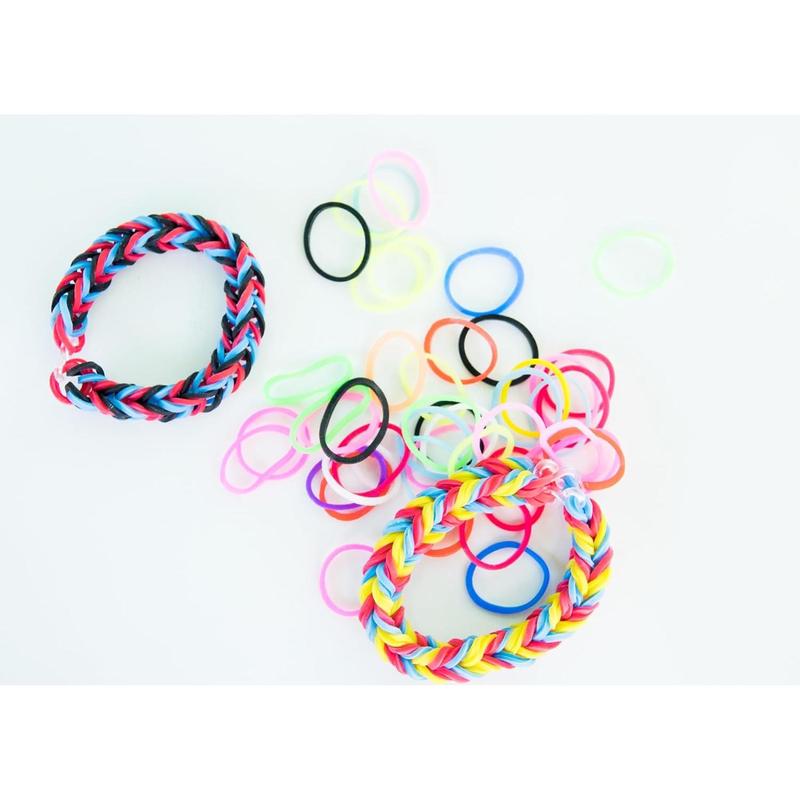 16000+Rubber Band Bracelet Kit, Loom Bracelet Making Kit , Rubber Bands Refill Loom Set, Loom Bands Kit,Friendship Bracelet Creativity Birthday Kits