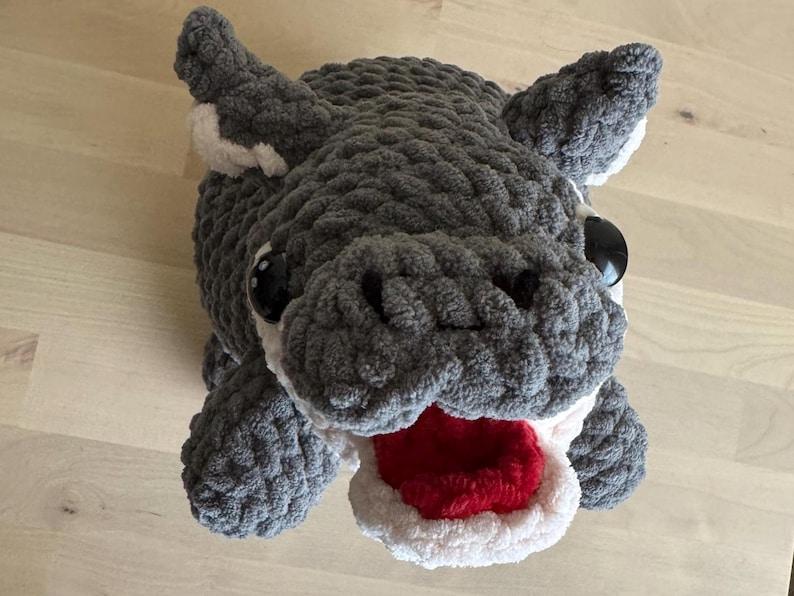 Moo Deng Baby Hippo Crochet, Screaming Hippo Crochet