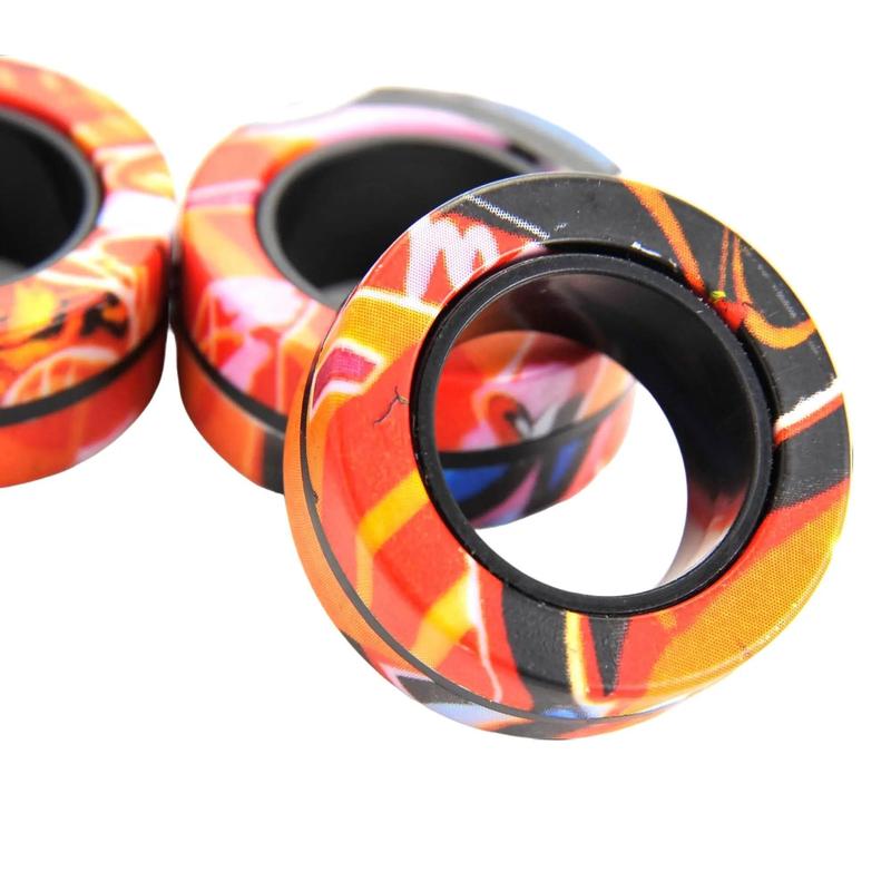 Fidget Spinner,3 Pcs Magnetic Rings Fidget Toy - Stress Relief Toy for Kids and Adults