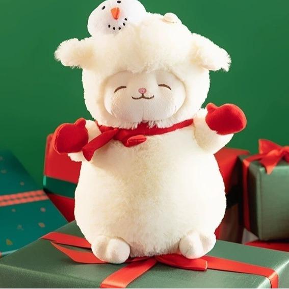 [Holiday Special] Sheepie’s Merry Makeover - Christmas Edition Plush, Festive and Cuddly Holiday Stuffed Animal for Kids, Adults, and Collectors