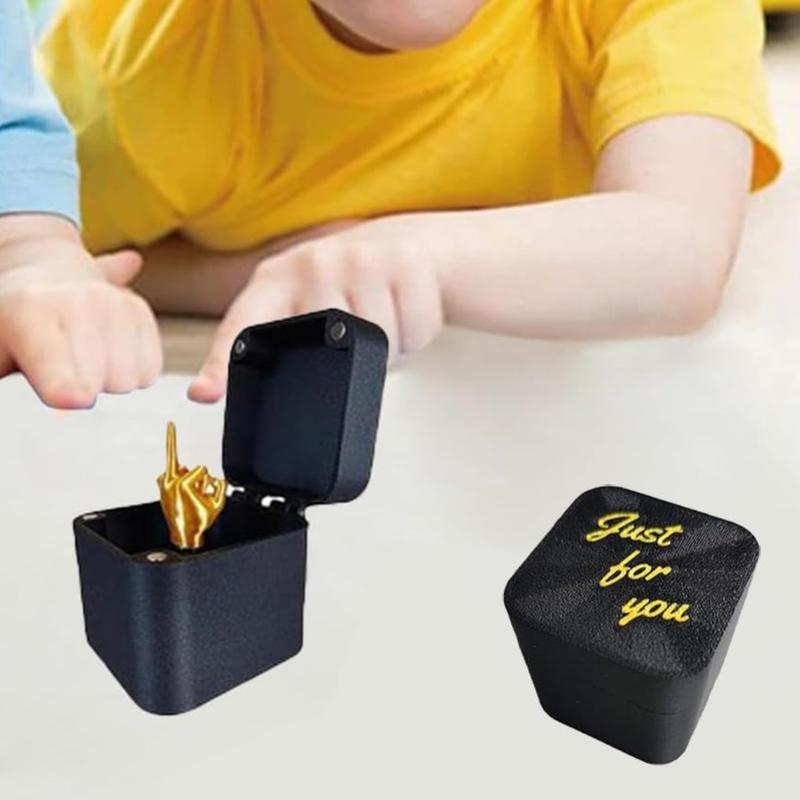 1 Packs of ‘Finger in a Box’: Your Go-To for Epic Pranks and Unforgettable Surprises! The Finger Surprise Gift Box, Boasting 3D Printed Fingers in a Sneaky Pop-up Prank Gift Box, with a Shocking Reveal that’ll Leave Everyone Stunned