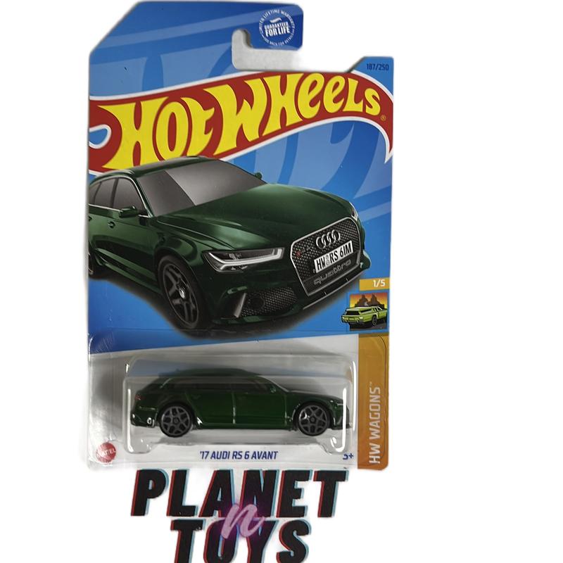 Hot Wheels Audi RS 6 Avant Diecast Car - 1:64 Scale