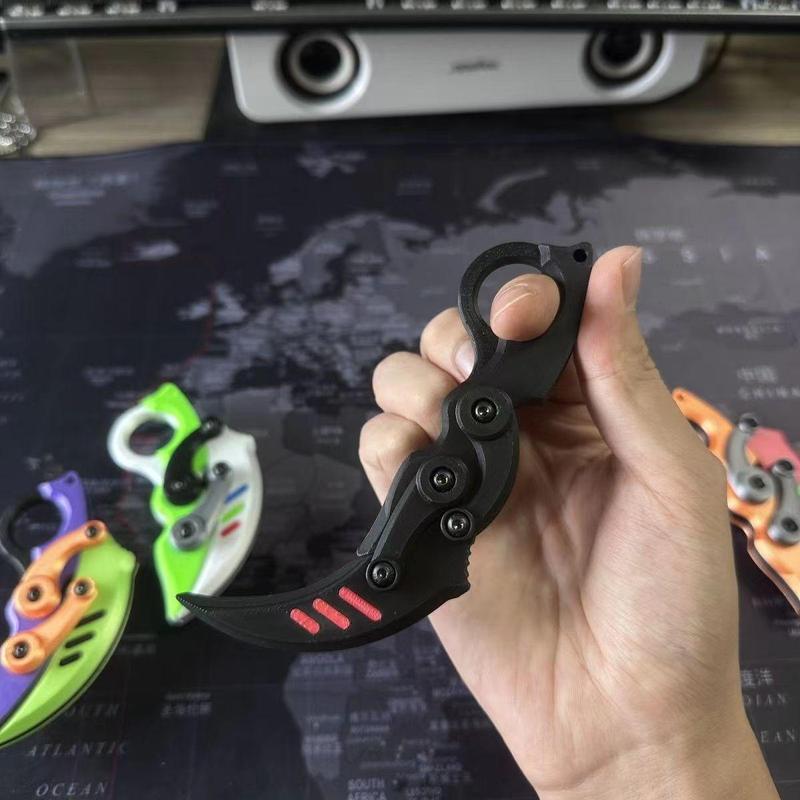 [Built in magnet] new  Fidget Slider 3D Printed Fidget Toy GadgetNovelty Toy Toys Stress Relief Relax Finger Toy Ring Fingertip TexturedSpinner Flip ASMR ADHD 3+