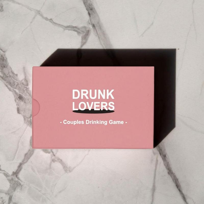 Couples Drinking Game for Date Night, 54 Game Cards, Couple Card Games, Perfect for Anniversary or Valentine's Day Gift, Happy Christmas