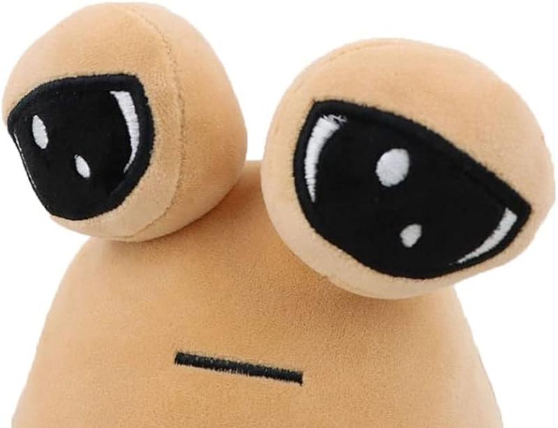 Hot Game My Pet Alien Pou Plush Toy Furdiburb Emotion Alien Plushie Stuffed Animal Pou Doll 22cm