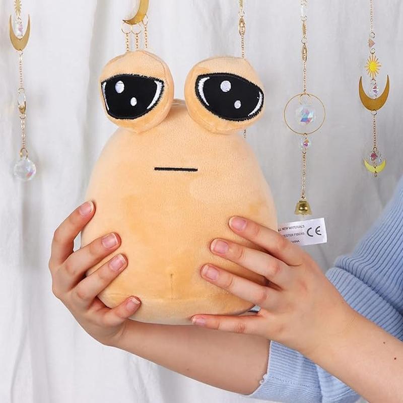 Hot Game My Pet Alien Pou Plush Toy Furdiburb Emotion Alien Plushie Stuffed Animal Pou Doll 22cm