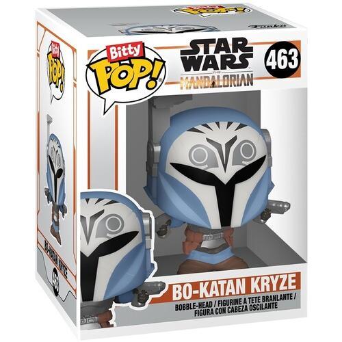 FUNKO BITTY POP!: Star Wars - The Mandalorian - Heavy Mandalorian 4PK  [Collectible Figurine Statue Bust] Vinyl figurine statue