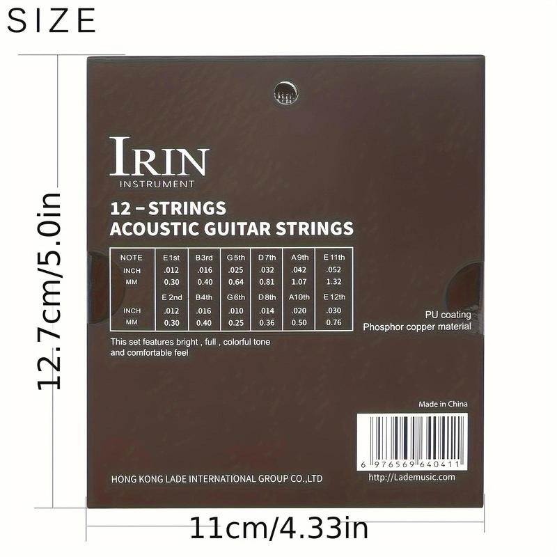 Guitar String, 1 Count 12-string Guitar String, Guitar Accessories for Beginners, Musical Instrument Accessories for Guitar Lovers