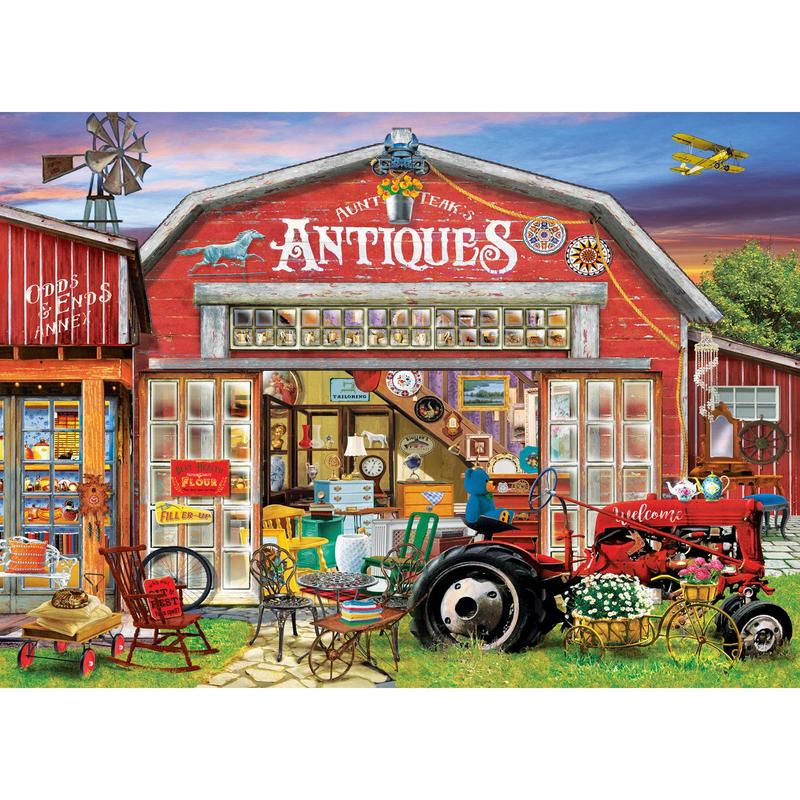 MasterPieces - Seek & Find - Antiques for Sale 1000 Piece Jigsaw Puzzle