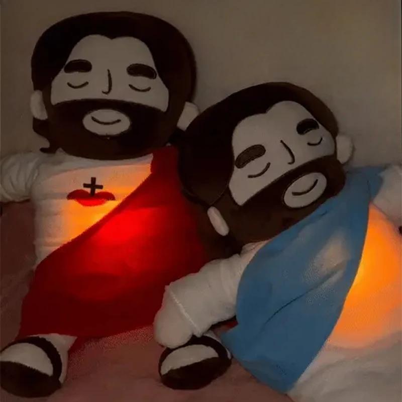 Jesus Plush Sleeping Doll Toy, Stress Relief, Christmas plushies