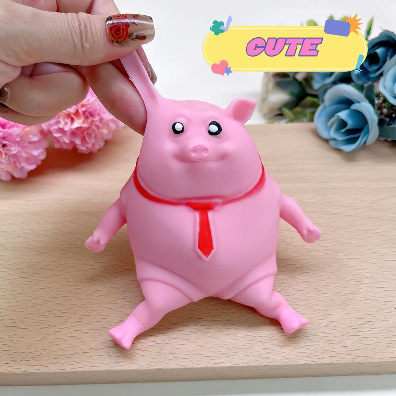 Cute Squishy Pig toys for Kids and Adults - Sensory Stress Relief Pig Venting Squeeze Toys