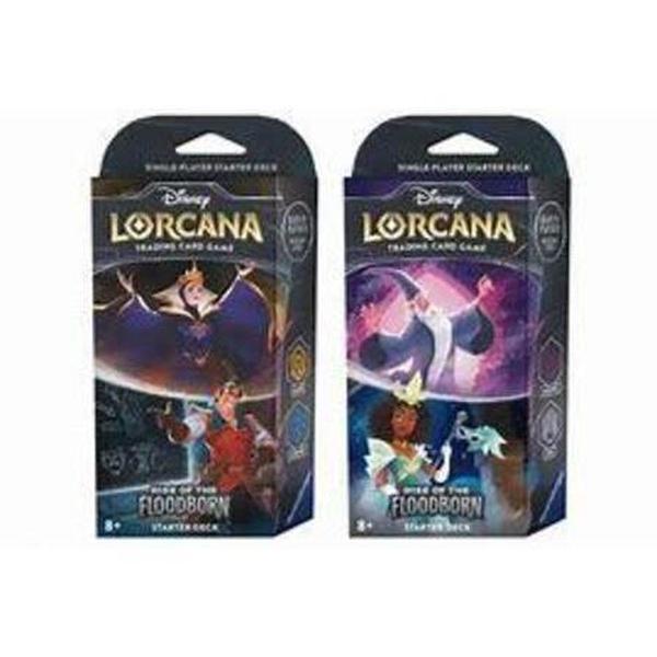 Disney Lorcana: Rise of the Floodborn Starter Deck (Amber & Sapphire)