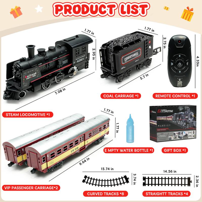 Christmas Remote Control Train, Christmas Gift for Kids