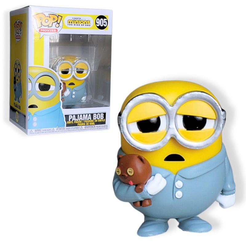 Funko Pop! Minions: The Rise of Gru - Pajama Bob #905 3.75 Inches, Despicable Me