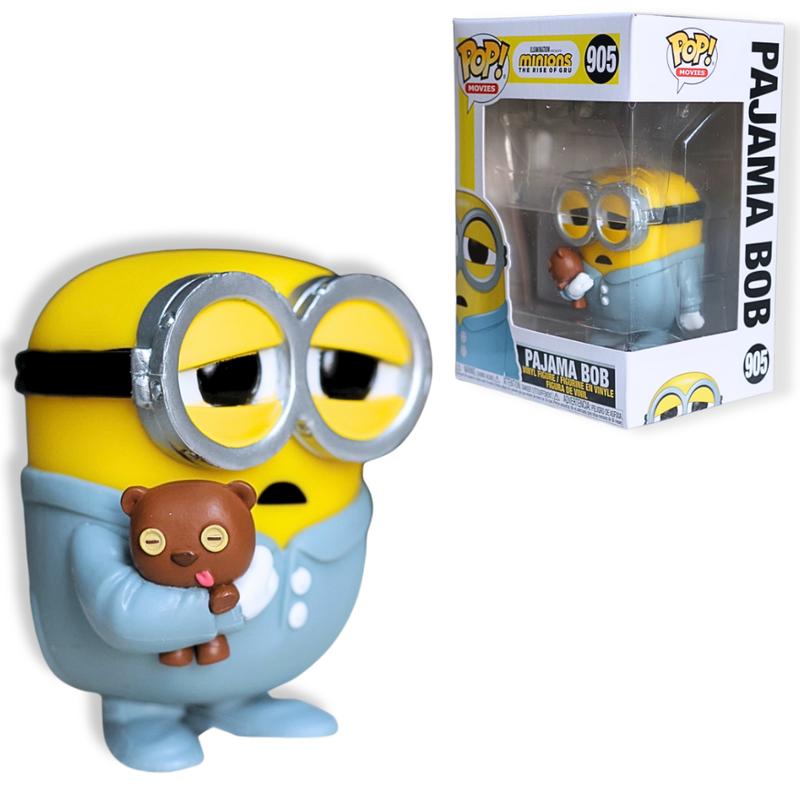 Funko Pop! Minions: The Rise of Gru - Pajama Bob #905 3.75 Inches, Despicable Me