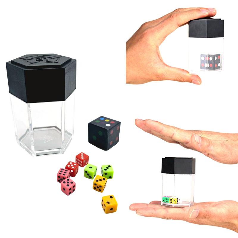 Magic Explode Explosion Dice Easy Magic Tricks for Kids Magic Prop Novelty Funny Toy Close-up Performance Joke Prank Toy