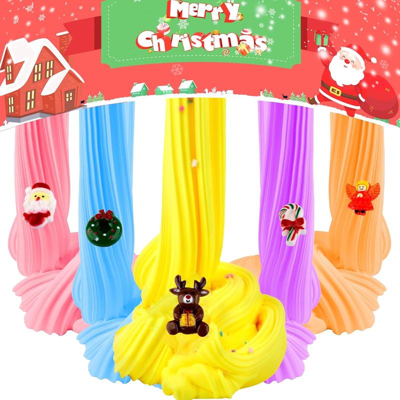 Christmas gift 2024 Advent Calendar for Kids & Teens - 18-Pack Butter Slime Set | Perfect Gifts & Stocking Stuffers for Girls, Boys & Teenagers