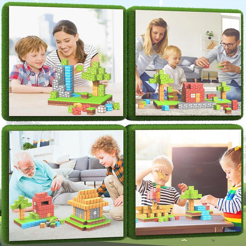 Minecraft Magnetic Creative Blocks - Building Toy Set