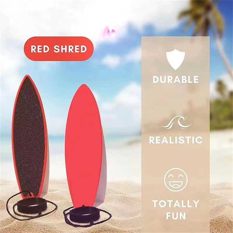 Finger Surfboard Fingerboard Toy Surf The Wind Mini Fingertip Skateboard Toy Kids and Surfers Birthday Gift for Party Favors