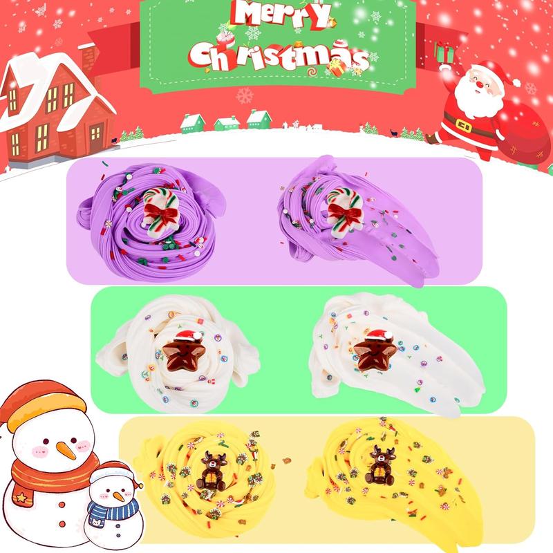 Christmas gift 2024 Advent Calendar for Kids & Teens - 18-Pack Butter Slime Set | Perfect Gifts & Stocking Stuffers for Girls, Boys & Teenagers