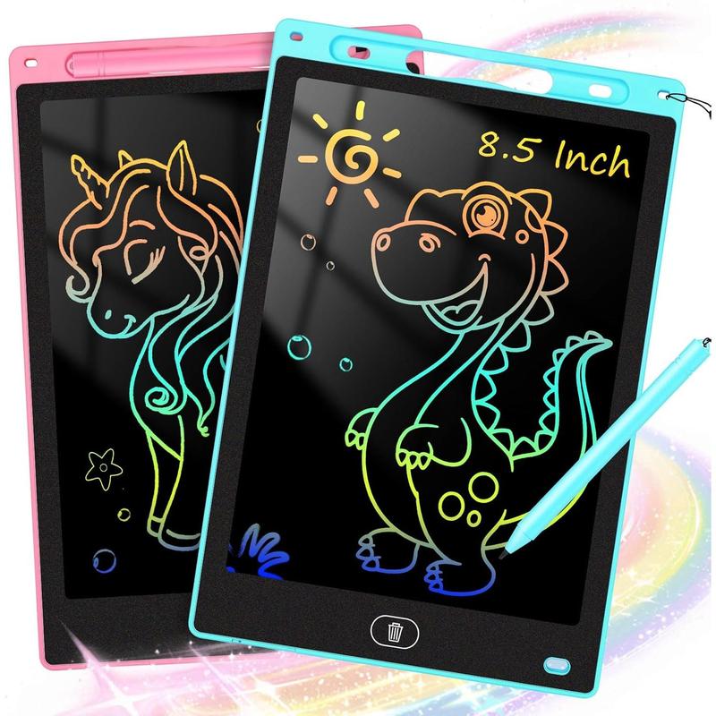 2 Pack LCD Writing Tablet for Kids 8.5 inch, Toddler Drawing Board Kids Toys for Ages 2-4 5-7 6-8 9 8-12 Years Old Boys Girls, Stocking Stuffers for Kids