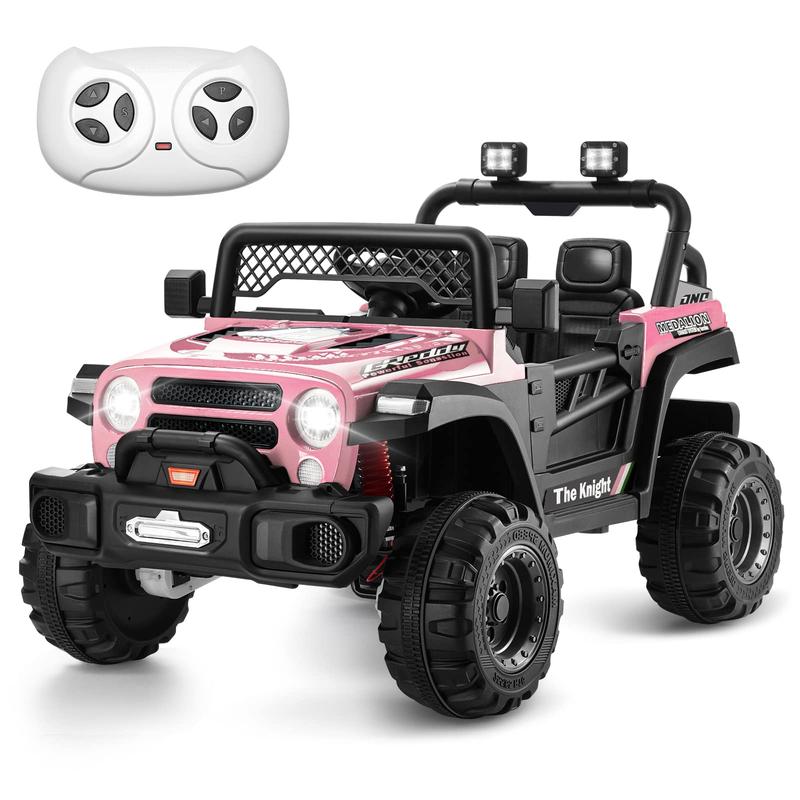 FanttikRide 12V 4WD Ride on Truck Car for Kids