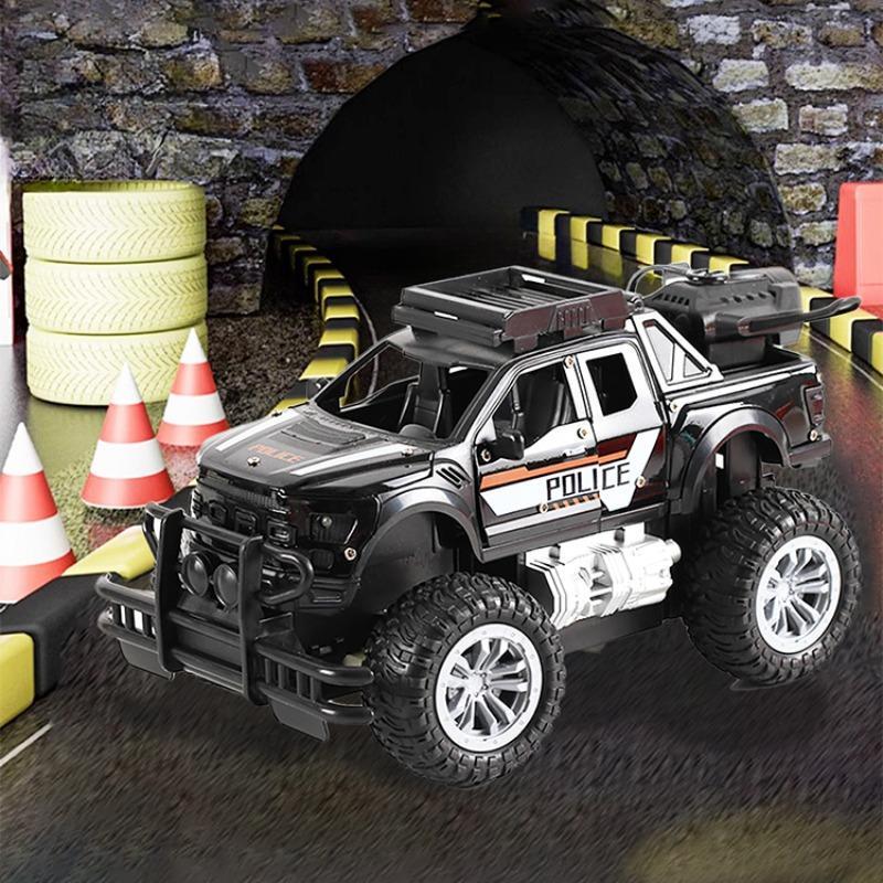 Remote Control Police Car Toy, Electric & Remote Control Toy, Cool Simulation Design Car Toy With Light, Gift For Boys