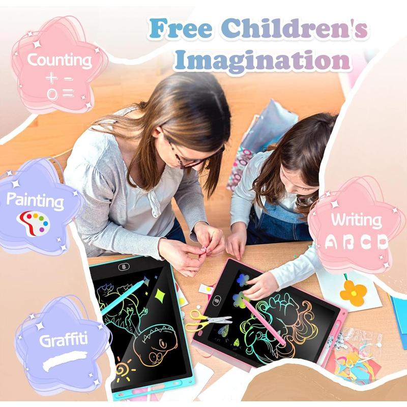 2 Pack LCD Writing Tablet for Kids 8.5 inch, Toddler Drawing Board Kids Toys for Ages 2-4 5-7 6-8 9 8-12 Years Old Boys Girls, Stocking Stuffers for Kids