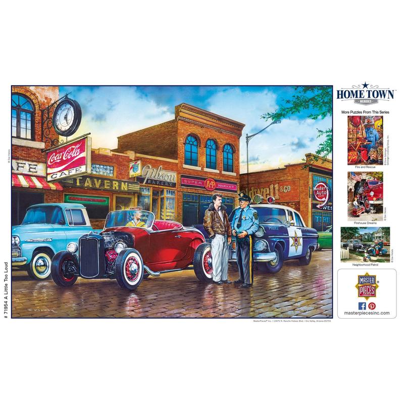 MasterPieces - Hometown Heroes - A Little Too Loud 1000 Piece Jigsaw Puzzle