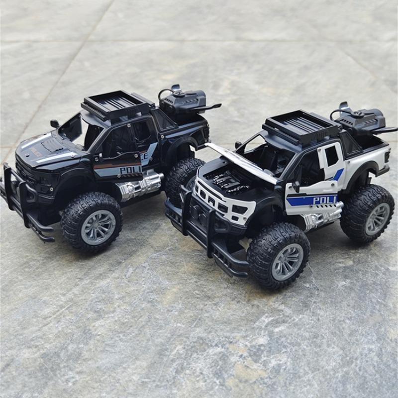 Remote Control Police Car Toy, Electric & Remote Control Toy, Cool Simulation Design Car Toy With Light, Gift For Boys